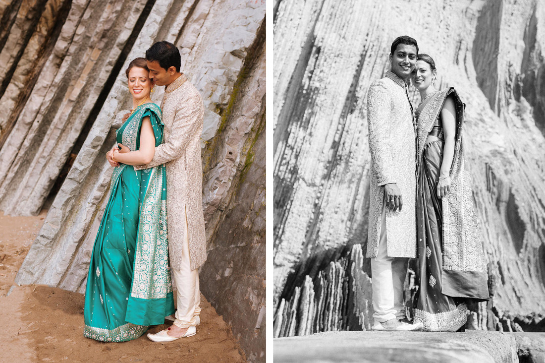 Novios en costa vasca. Fotografo de bodas, Kunst Photo & Art