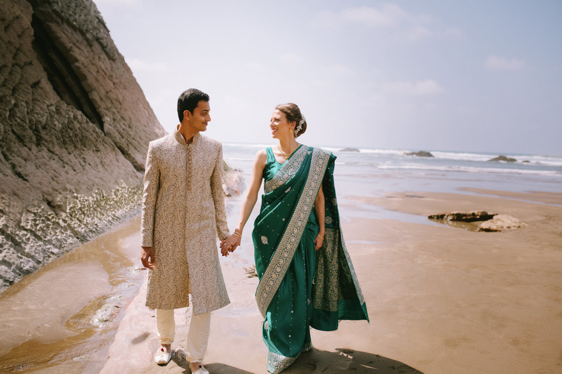 Reportaje postboda, playa de Zumaia. Fotografo Guipuzcoa, Pais Vasco