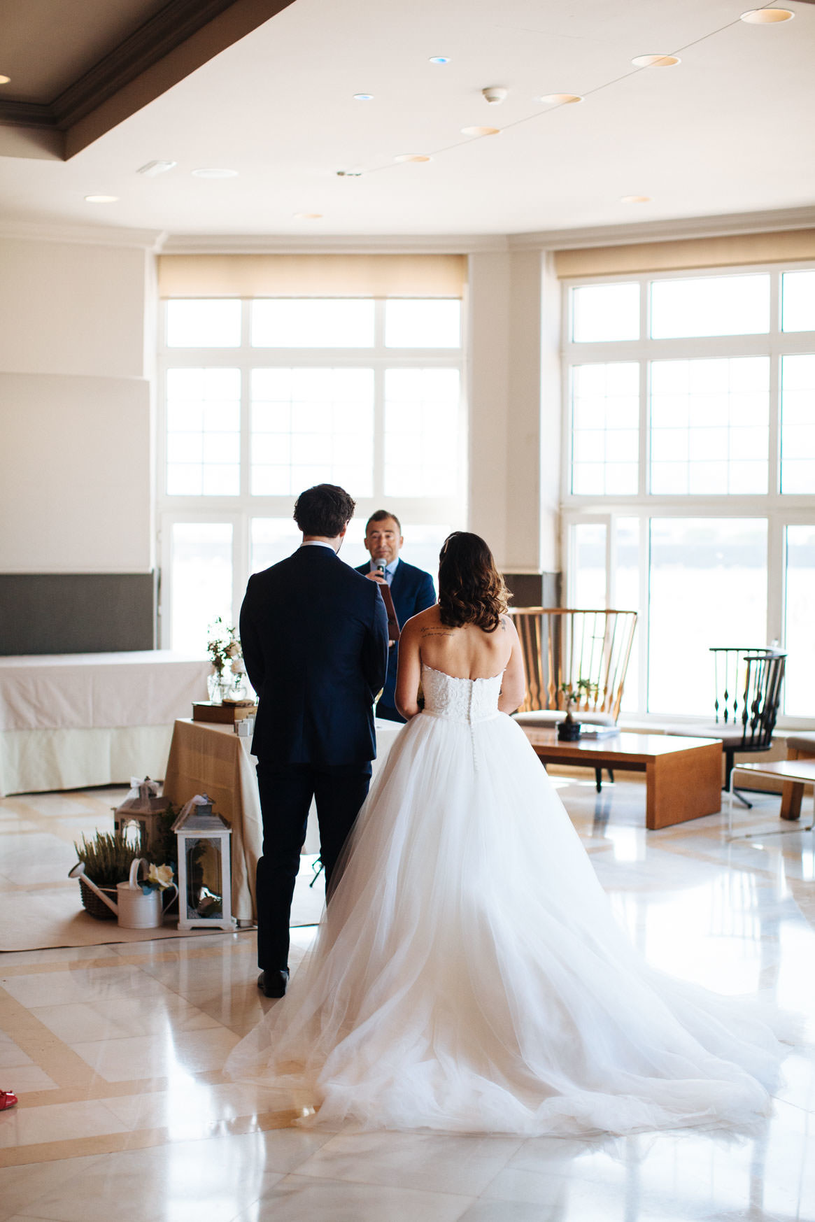 Ceremonia de boda, Hotel Igeretxe, Muelle Ereaga, Getxo (Vizcaya)