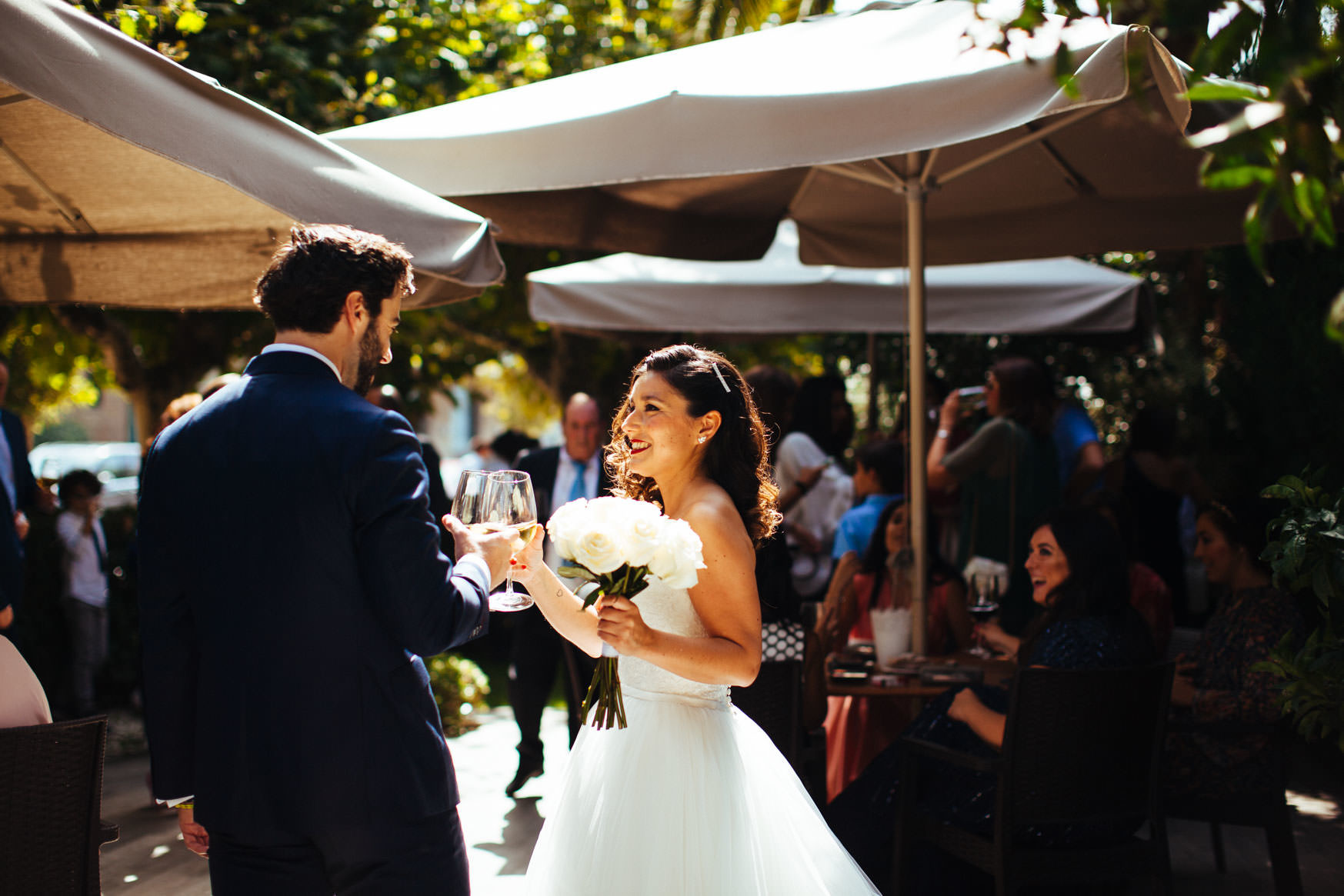 Recepcion de boda al aire libre, hotel Igeretxe Getxo. Fotografo Kunst Photo & Art