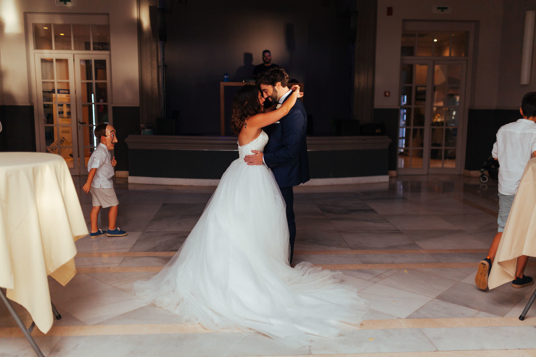 primer baile novios, hotel Igeretxe de Getxo, Pais Vasco. Fotografo boda.