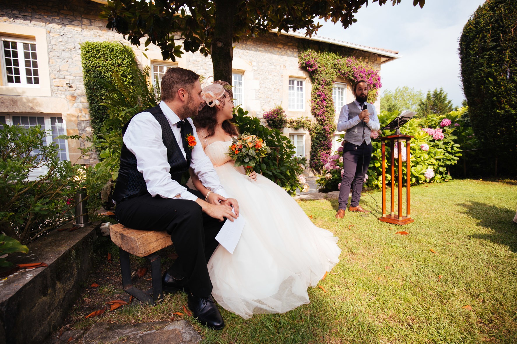 Wedding ceremony in Barrika, Vizcaya. Wedding photographer, Kunst Photo & Art