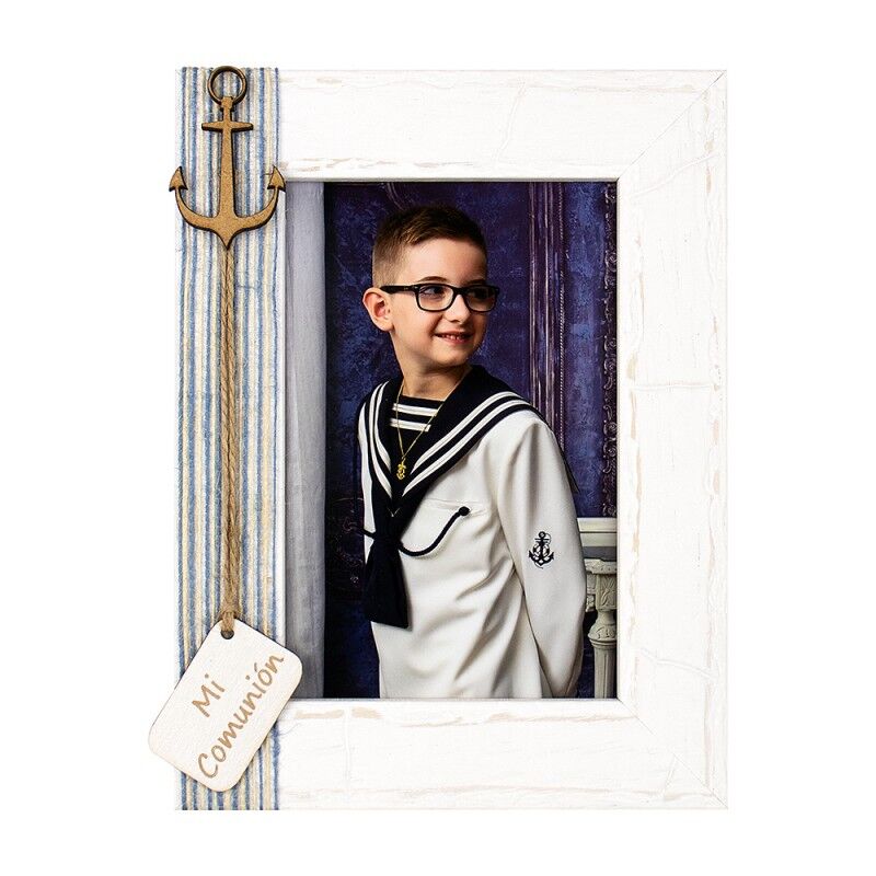 Marco con foto y personalizado comunión Fotografo Kunst Photo & Art Berango, Getxo, Bilbao, Sopelana