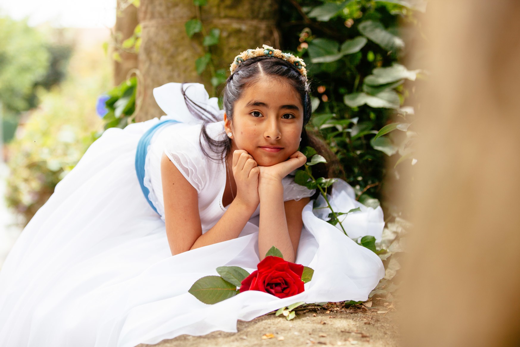 Reportaje Primera Comunión exteriores. Kunst Berango, Sopelana, Getxo, Bilbao 14