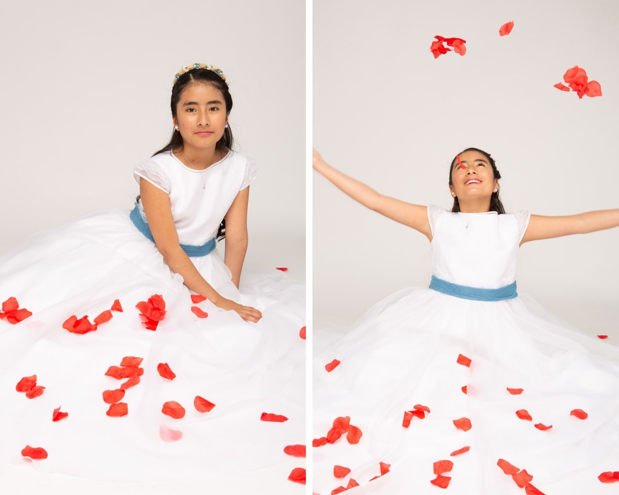 Sesion comunion niña. Estudio Kunst Photo & Art Berango, Getxo, Sopelana