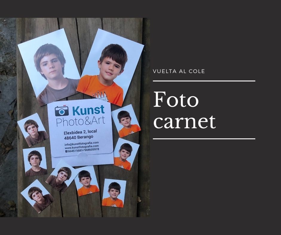 Back to school, carnet photos