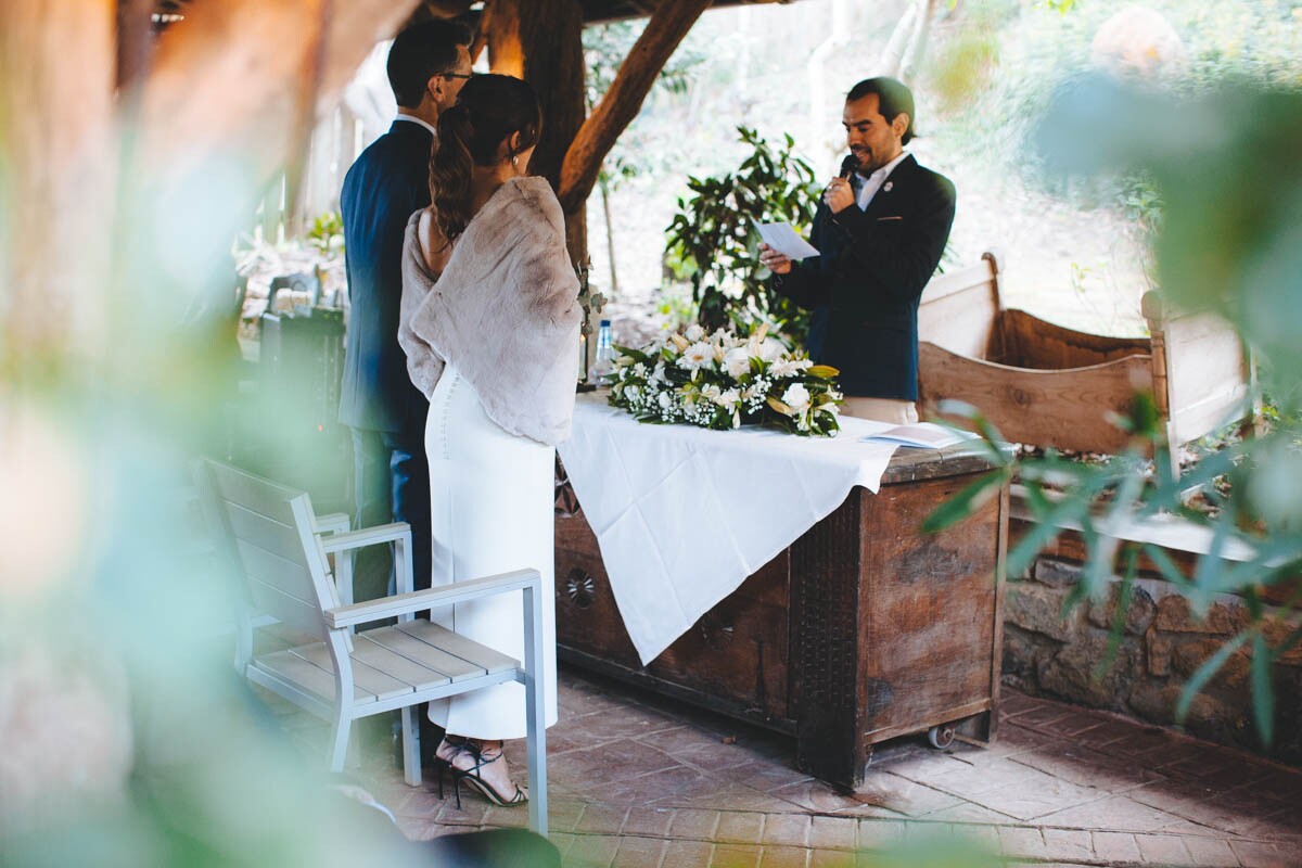 Wedding ceremony. Baserri Maitea Forua Urdaibai