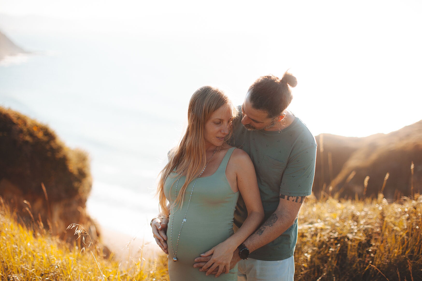 fotografo embarazo playa Azkorri Getxo-111