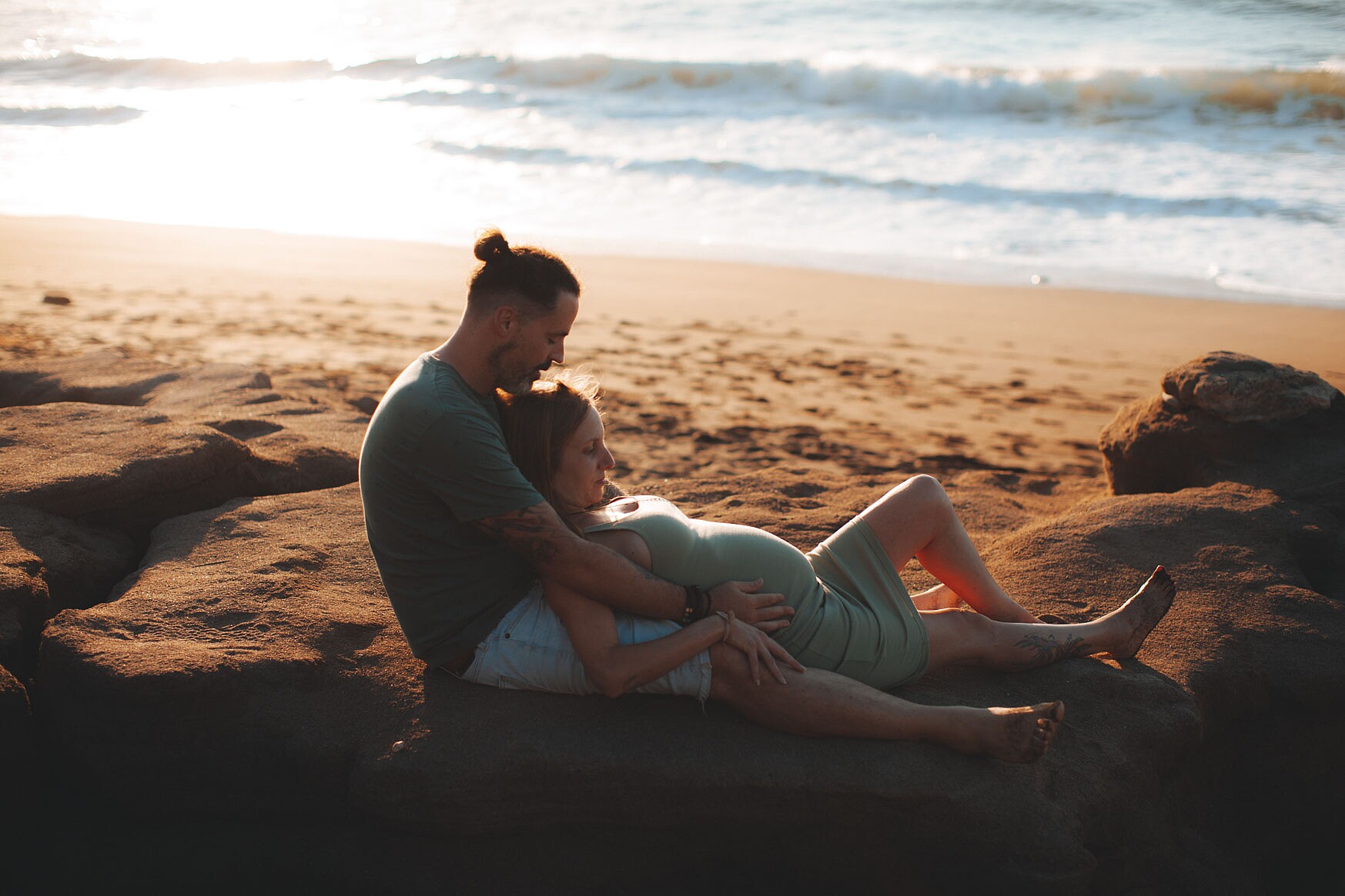 fotografo embarazo playa Azkorri Getxo-128