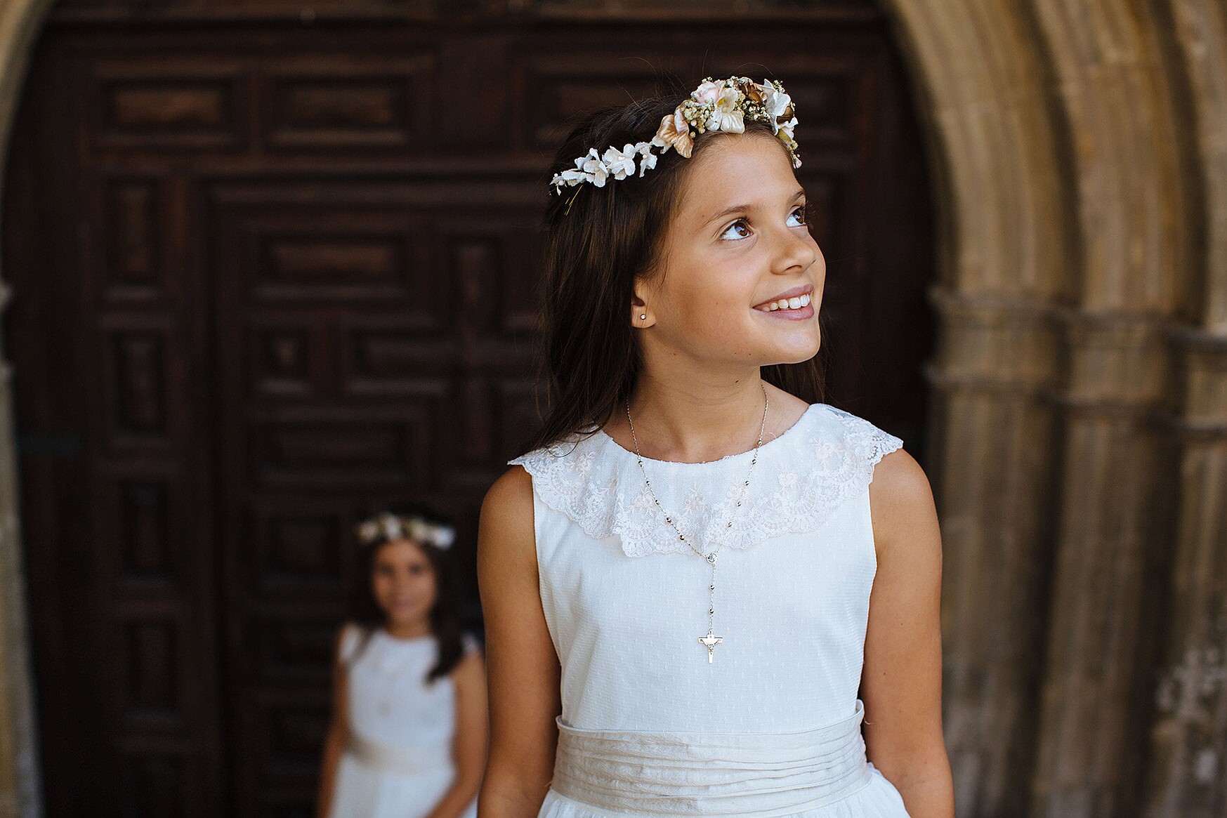 Communion photography session Basque Country