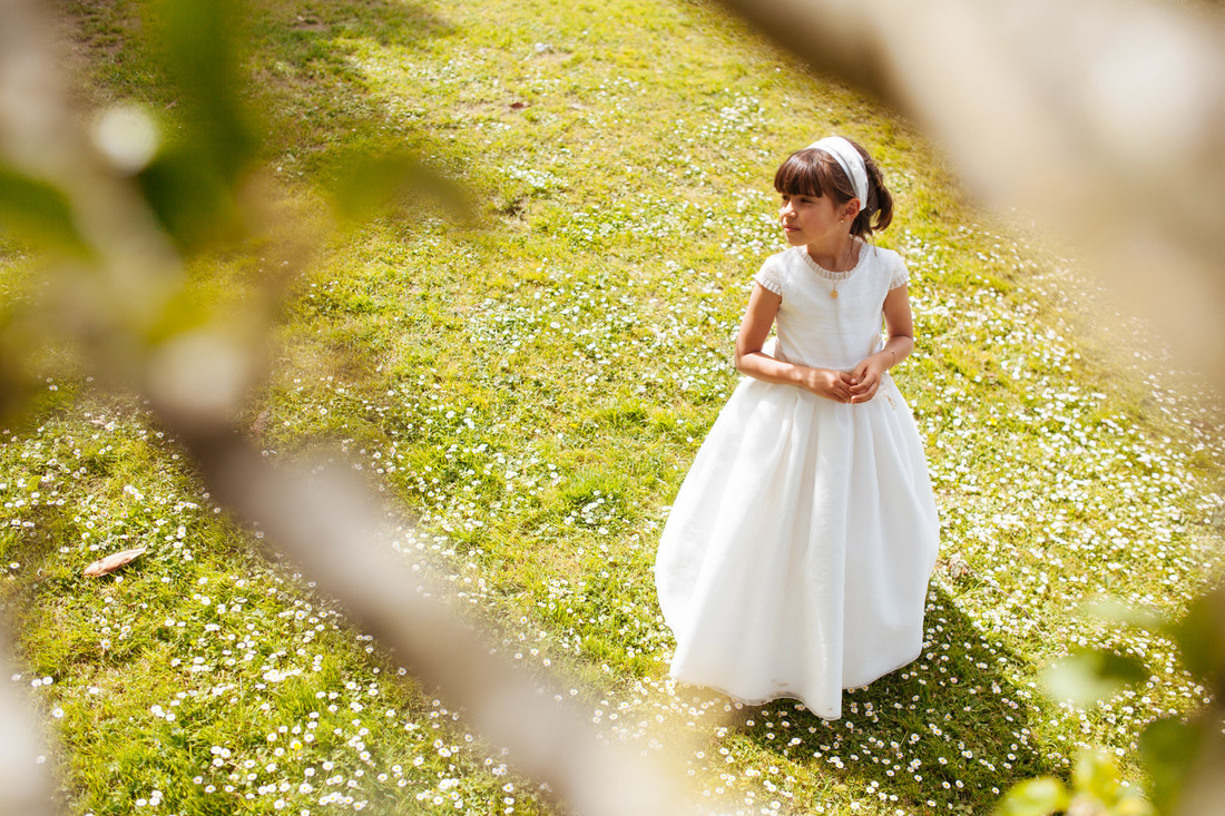 Girl communion Bakio