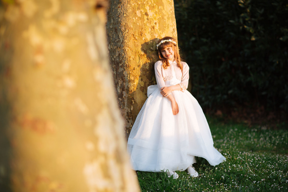 Fotografo comunion puesta de sol Plencia