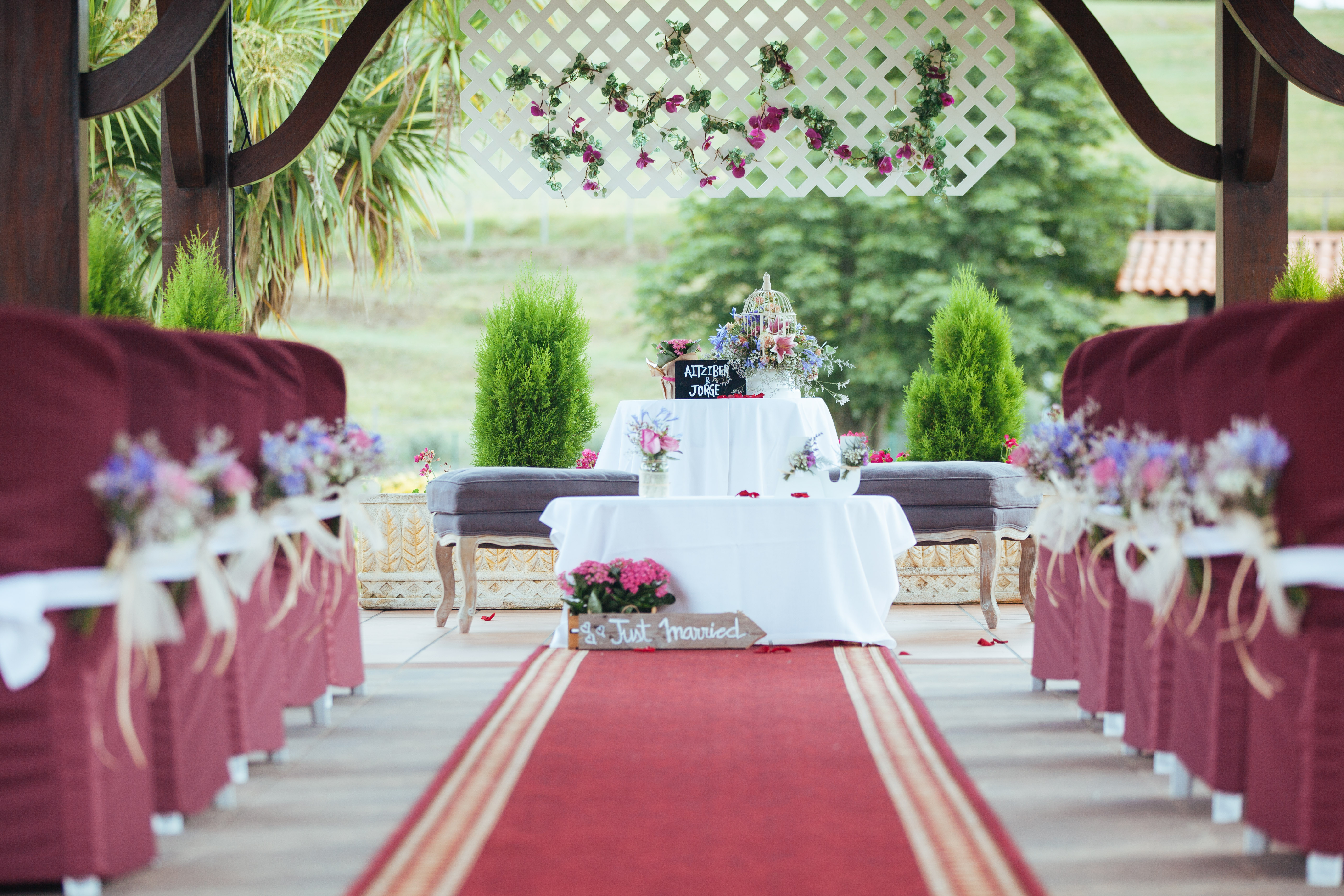 Boda Civil restaurante Ganene, Elizalde. Bizkaia