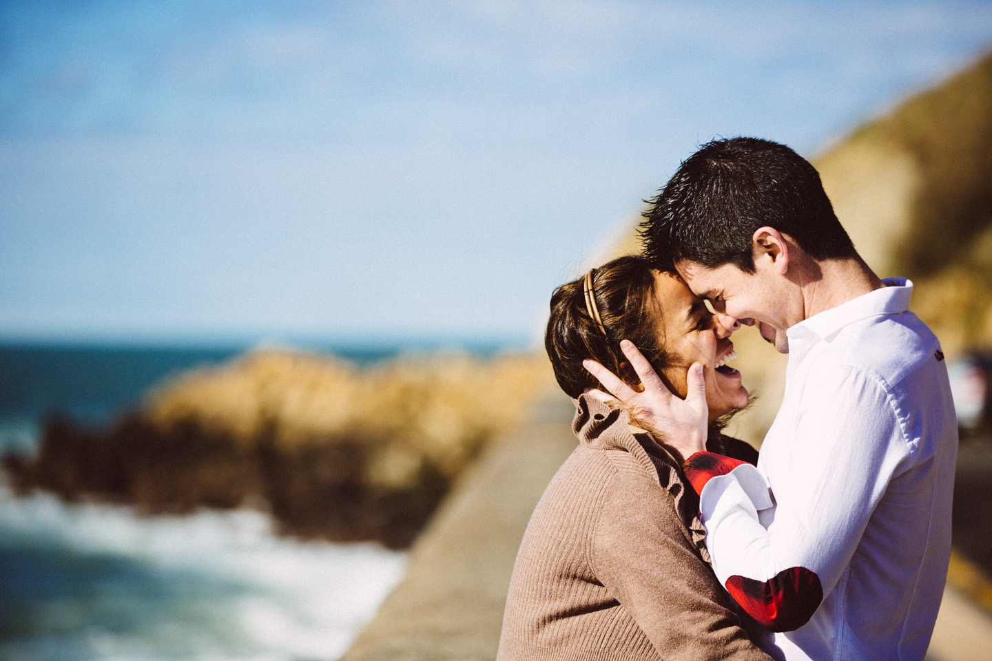 San Valentin sesion de novios en el Puerto Viejo, Getxo